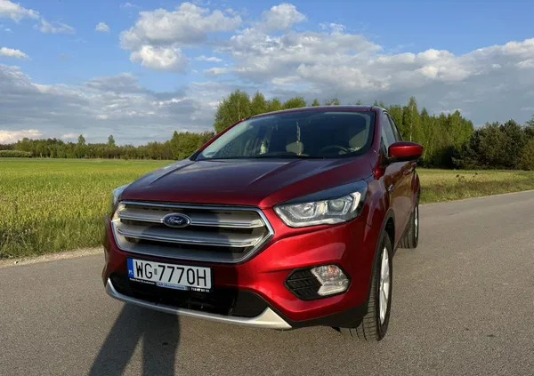 samochody osobowe Ford Escape cena 74700 przebieg: 47000, rok produkcji 2019 z Trzebiatów